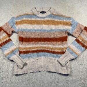 American Eagle Wool  Blend Striped Sweater‎ Women's XS Multicolor Knit